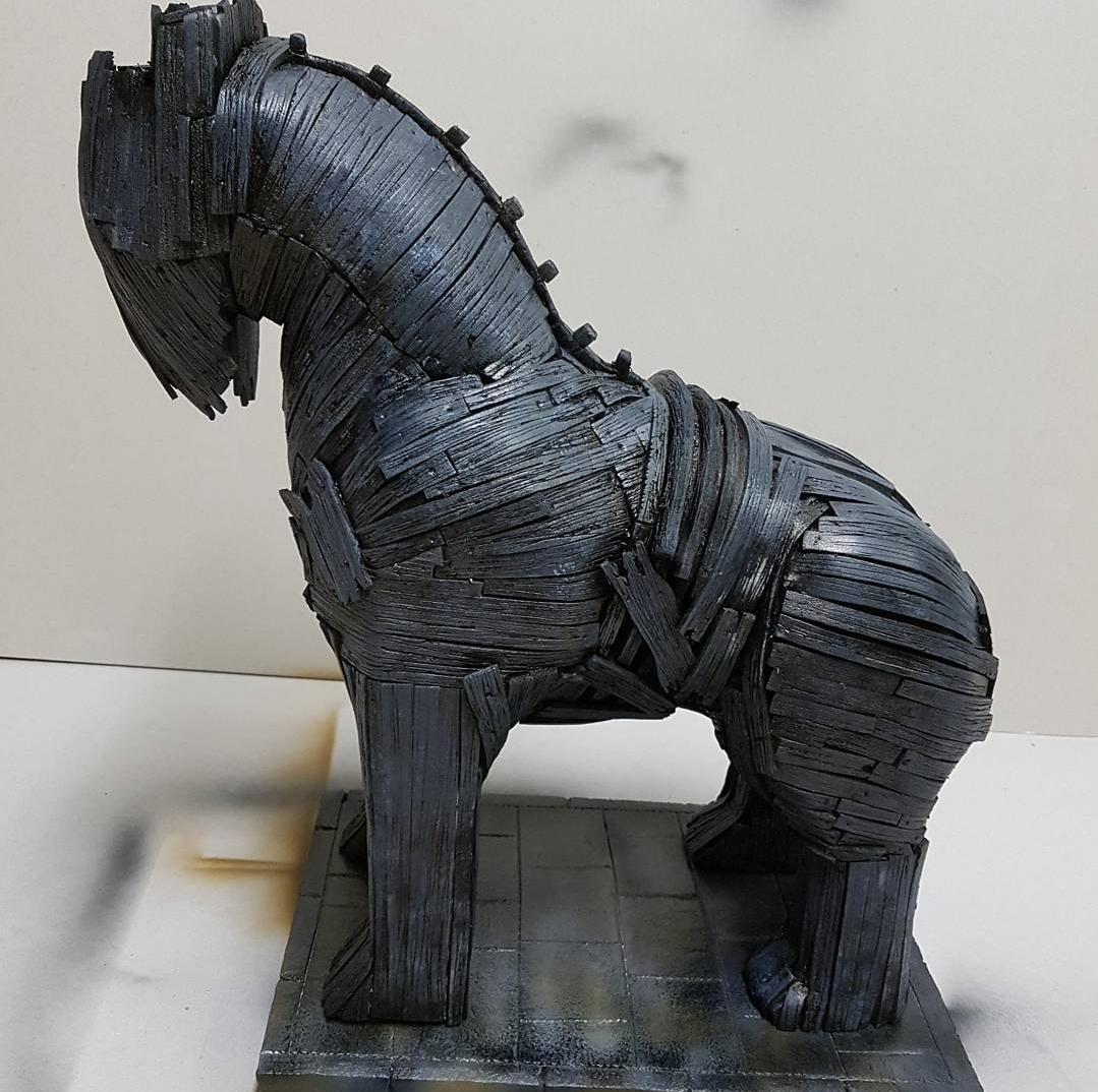 Maquette cheval de Troie