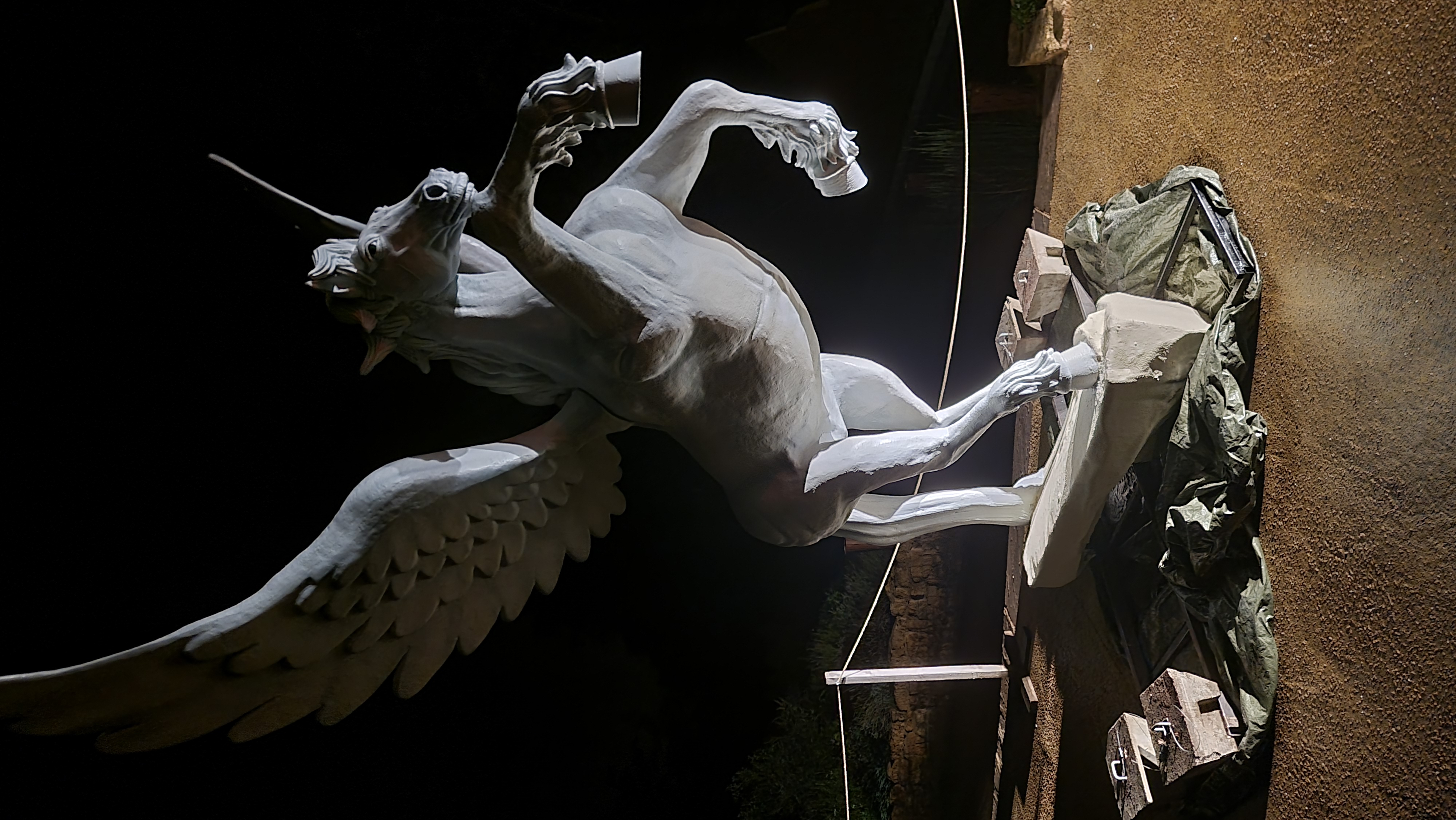 Pégase réalisé pour le parc PAIRI DAIZA