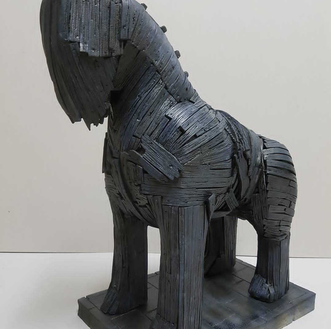 Maquette cheval de Troie