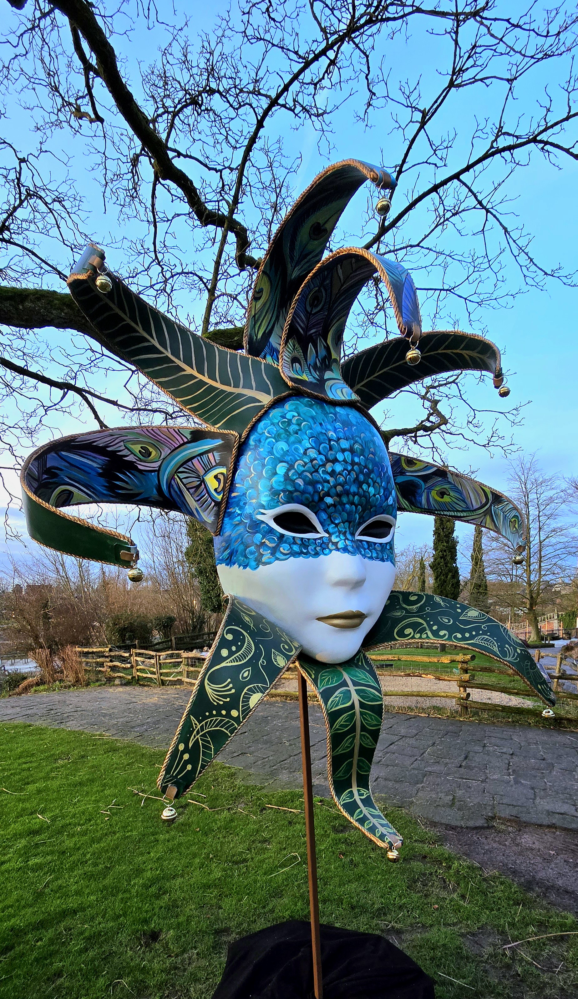 Masque carnaval pour le parc PAIRI DAIZA