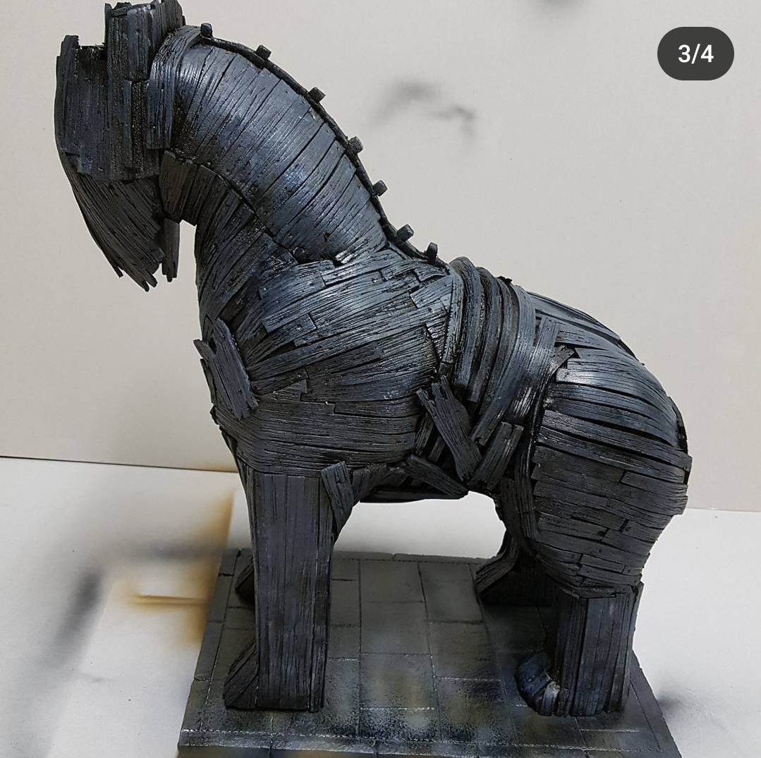 Maquette cheval de Troie